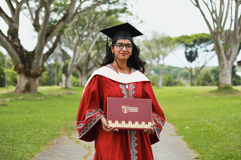 Kisha enjoying a creative workspace