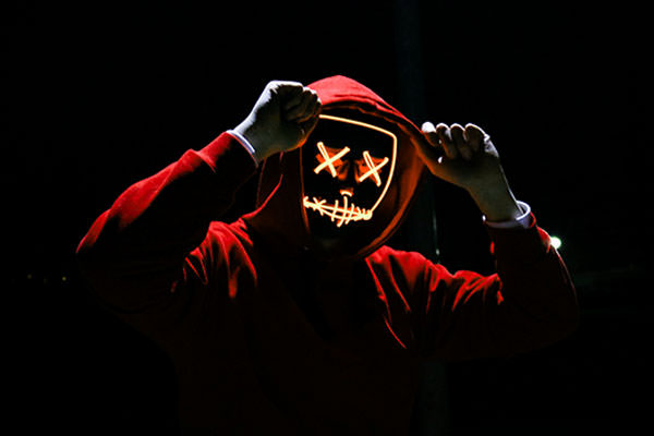 Dashboard concept with analytical graphs